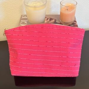 Lancome Vibrant Pink Cosmetic Bag